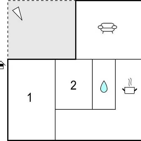 2 Bedroom Awesome In 公寓 布拉采